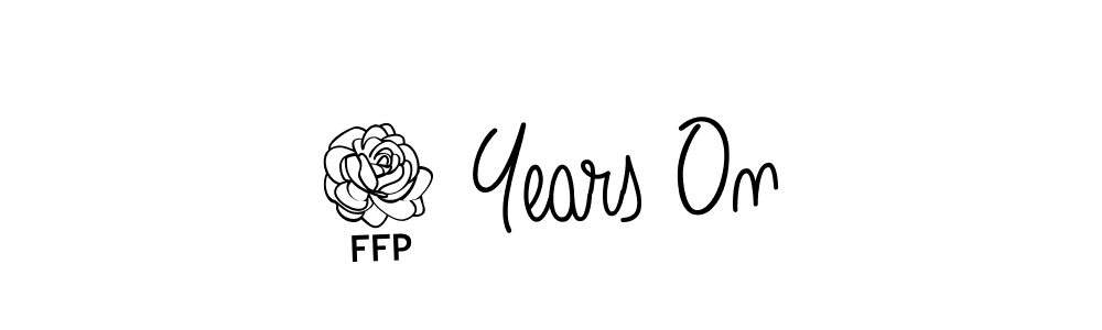 How to Draw 5 Years On signature style? Angelique-Rose-font-FFP is a latest design signature styles for name 5 Years On. 5 Years On signature style 5 images and pictures png