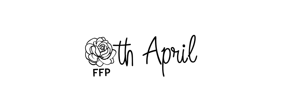 Also You can easily find your signature by using the search form. We will create 5th April name handwritten signature images for you free of cost using Angelique-Rose-font-FFP sign style. 5th April signature style 5 images and pictures png