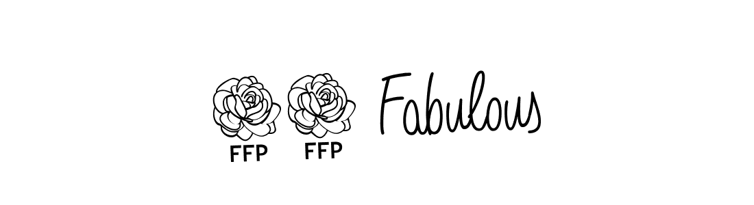 Once you've used our free online signature maker to create your best signature Angelique-Rose-font-FFP style, it's time to enjoy all of the benefits that 60 Fabulous name signing documents. 60 Fabulous signature style 5 images and pictures png