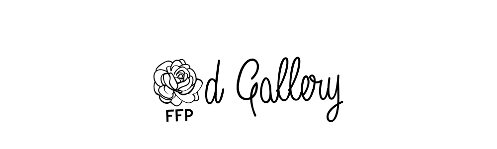 How to make 6d Gallery signature? Angelique-Rose-font-FFP is a professional autograph style. Create handwritten signature for 6d Gallery name. 6d Gallery signature style 5 images and pictures png