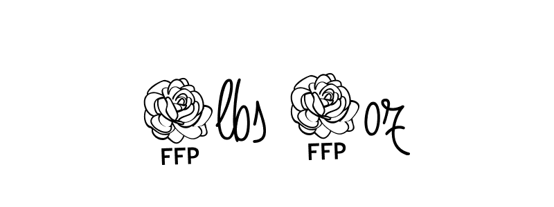 How to Draw 6lbs 8oz signature style? Angelique-Rose-font-FFP is a latest design signature styles for name 6lbs 8oz. 6lbs 8oz signature style 5 images and pictures png