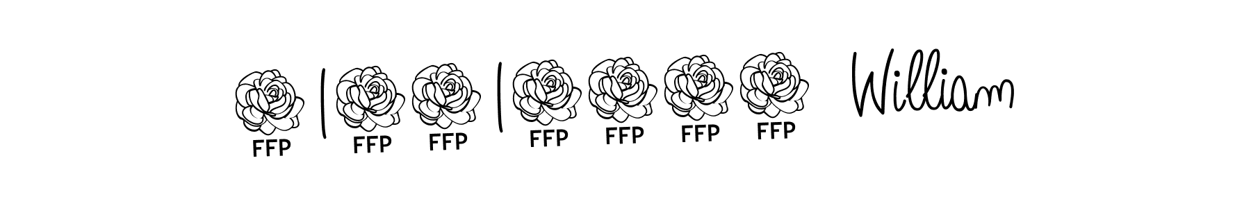 The best way (Angelique-Rose-font-FFP) to make a short signature is to pick only two or three words in your name. The name 7|10|2024  William include a total of six letters. For converting this name. 7|10|2024  William signature style 5 images and pictures png