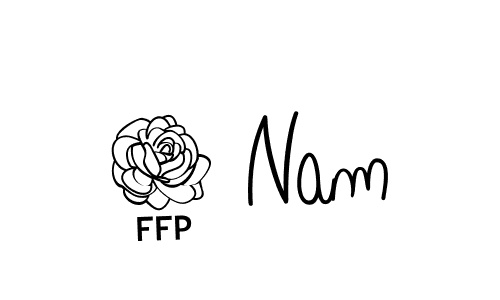 How to make 8 Nam signature? Angelique-Rose-font-FFP is a professional autograph style. Create handwritten signature for 8 Nam name. 8 Nam signature style 5 images and pictures png