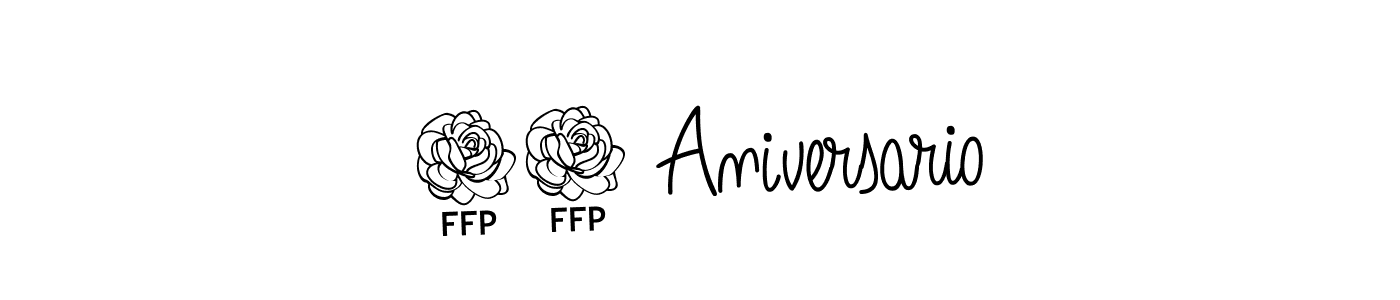 How to make 80 Aniversario signature? Angelique-Rose-font-FFP is a professional autograph style. Create handwritten signature for 80 Aniversario name. 80 Aniversario signature style 5 images and pictures png