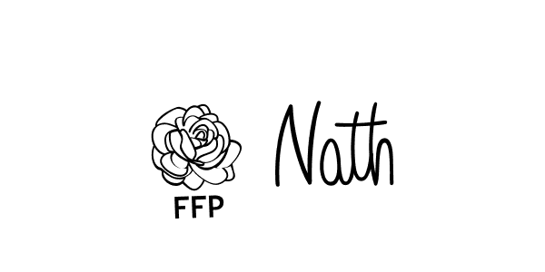 Make a beautiful signature design for name 9 Nath. With this signature (Angelique-Rose-font-FFP) style, you can create a handwritten signature for free. 9 Nath signature style 5 images and pictures png