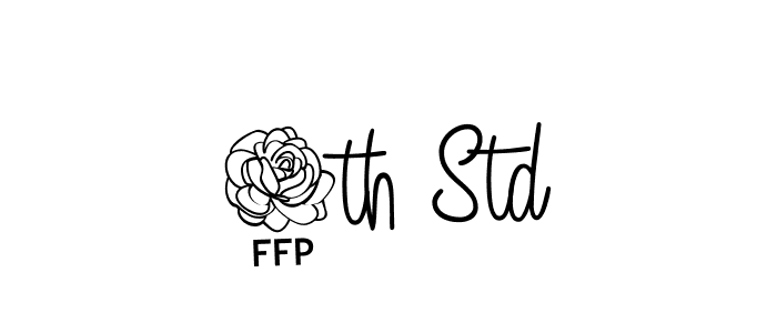 Similarly Angelique-Rose-font-FFP is the best handwritten signature design. Signature creator online .You can use it as an online autograph creator for name 9th Std. 9th Std signature style 5 images and pictures png
