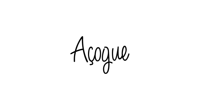 You can use this online signature creator to create a handwritten signature for the name Açogue. This is the best online autograph maker. Açogue signature style 5 images and pictures png