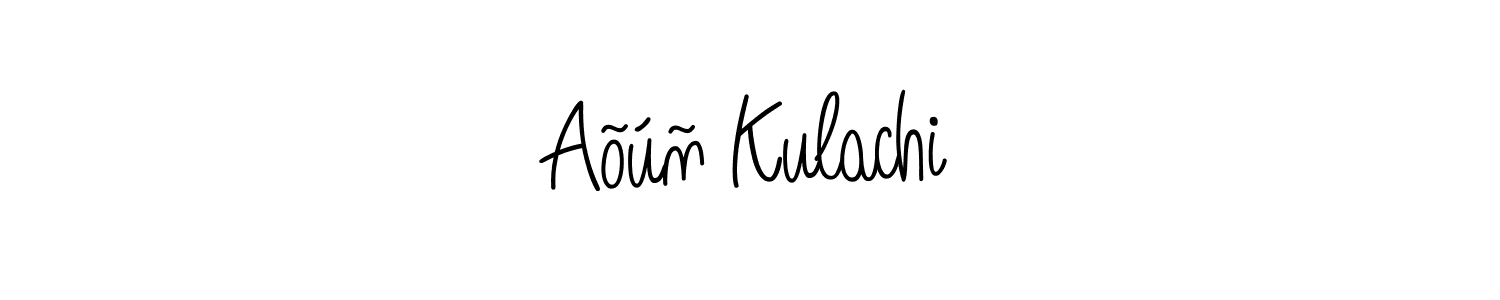 Make a beautiful signature design for name Aõúñ Kulachi. Use this online signature maker to create a handwritten signature for free. Aõúñ Kulachi signature style 5 images and pictures png