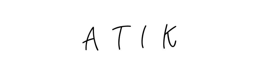 Make a short A  T  I  K signature style. Manage your documents anywhere anytime using Angelique-Rose-font-FFP. Create and add eSignatures, submit forms, share and send files easily. A  T  I  K signature style 5 images and pictures png