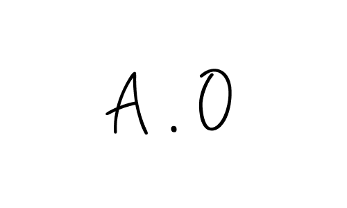 Make a beautiful signature design for name A . O. Use this online signature maker to create a handwritten signature for free. A . O signature style 5 images and pictures png