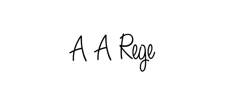 Angelique-Rose-font-FFP is a professional signature style that is perfect for those who want to add a touch of class to their signature. It is also a great choice for those who want to make their signature more unique. Get A A Rege name to fancy signature for free. A A Rege signature style 5 images and pictures png