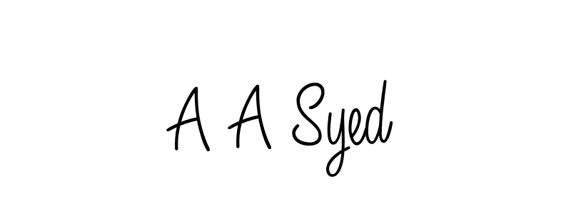 Also You can easily find your signature by using the search form. We will create A A Syed name handwritten signature images for you free of cost using Angelique-Rose-font-FFP sign style. A A Syed signature style 5 images and pictures png