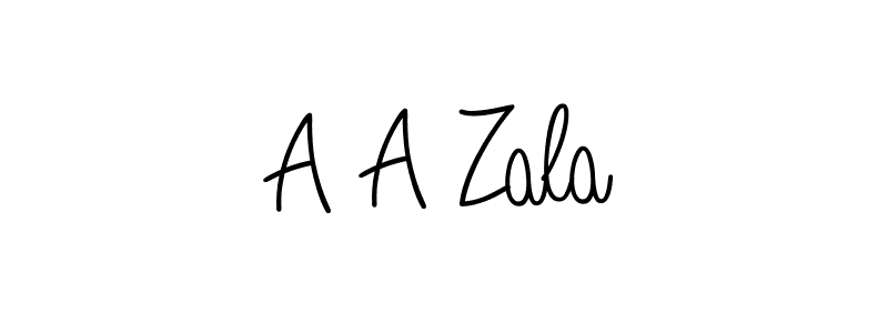 Make a short A A Zala signature style. Manage your documents anywhere anytime using Angelique-Rose-font-FFP. Create and add eSignatures, submit forms, share and send files easily. A A Zala signature style 5 images and pictures png