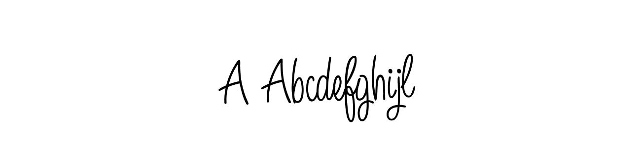 Once you've used our free online signature maker to create your best signature Angelique-Rose-font-FFP style, it's time to enjoy all of the benefits that A Abcdefghijl name signing documents. A Abcdefghijl signature style 5 images and pictures png