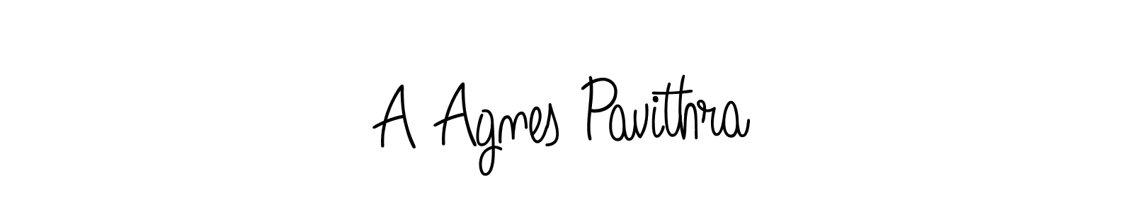 Also You can easily find your signature by using the search form. We will create A Agnes Pavithra name handwritten signature images for you free of cost using Angelique-Rose-font-FFP sign style. A Agnes Pavithra signature style 5 images and pictures png