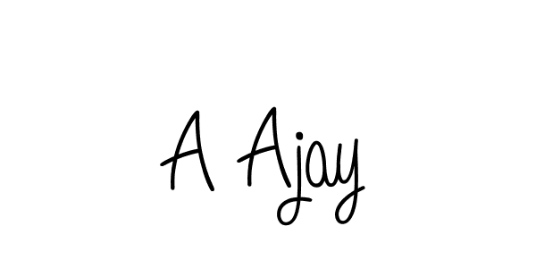 How to Draw A Ajay signature style? Angelique-Rose-font-FFP is a latest design signature styles for name A Ajay. A Ajay signature style 5 images and pictures png