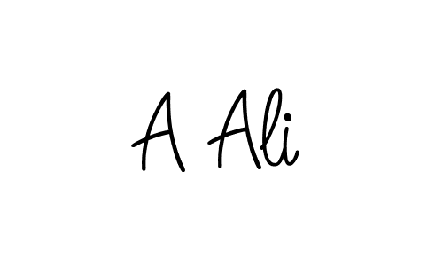 It looks lik you need a new signature style for name A Ali. Design unique handwritten (Angelique-Rose-font-FFP) signature with our free signature maker in just a few clicks. A Ali signature style 5 images and pictures png