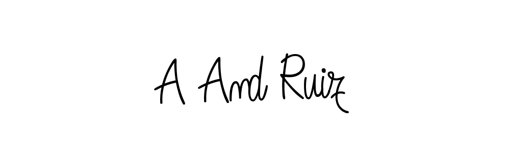 How to make A And Ruiz signature? Angelique-Rose-font-FFP is a professional autograph style. Create handwritten signature for A And Ruiz name. A And Ruiz signature style 5 images and pictures png