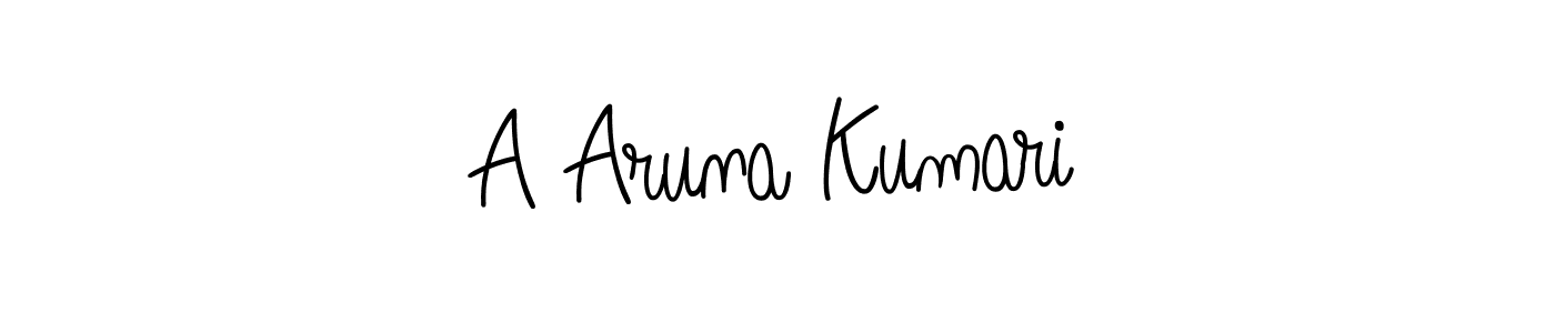 You can use this online signature creator to create a handwritten signature for the name A Aruna Kumari. This is the best online autograph maker. A Aruna Kumari signature style 5 images and pictures png