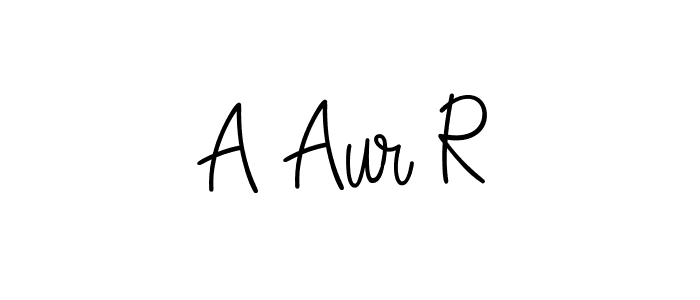Once you've used our free online signature maker to create your best signature Angelique-Rose-font-FFP style, it's time to enjoy all of the benefits that A Aur R name signing documents. A Aur R signature style 5 images and pictures png