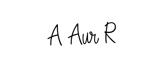 Once you've used our free online signature maker to create your best signature Angelique-Rose-font-FFP style, it's time to enjoy all of the benefits that A Aur R name signing documents. A Aur R signature style 5 images and pictures png