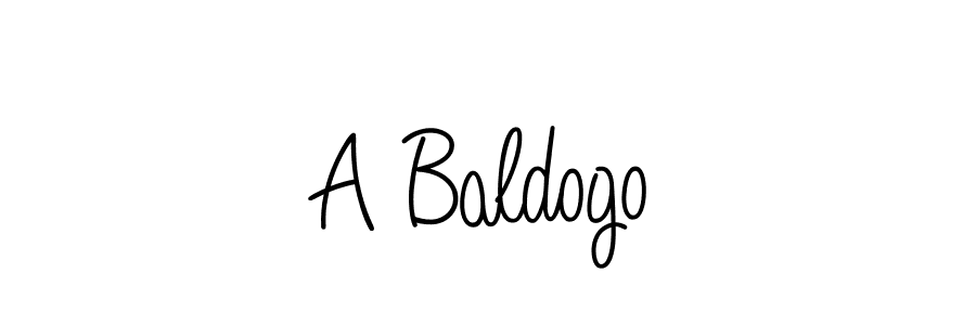 A Baldogo stylish signature style. Best Handwritten Sign (Angelique-Rose-font-FFP) for my name. Handwritten Signature Collection Ideas for my name A Baldogo. A Baldogo signature style 5 images and pictures png