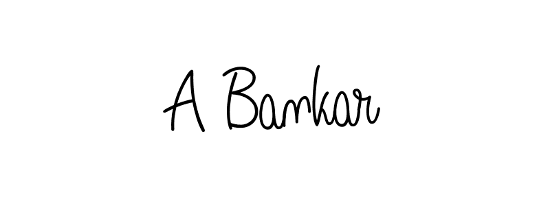 It looks lik you need a new signature style for name A Bankar. Design unique handwritten (Angelique-Rose-font-FFP) signature with our free signature maker in just a few clicks. A Bankar signature style 5 images and pictures png