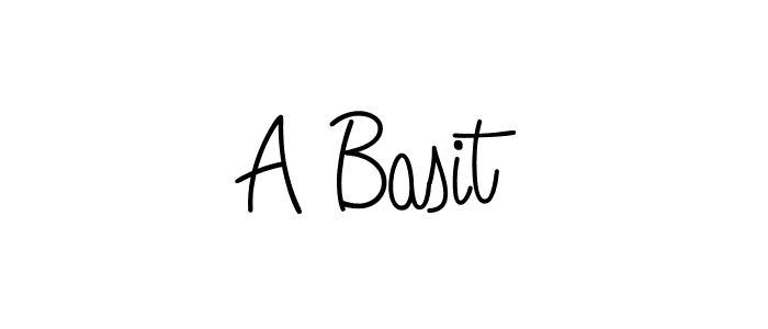 Check out images of Autograph of A Basit name. Actor A Basit Signature Style. Angelique-Rose-font-FFP is a professional sign style online. A Basit signature style 5 images and pictures png