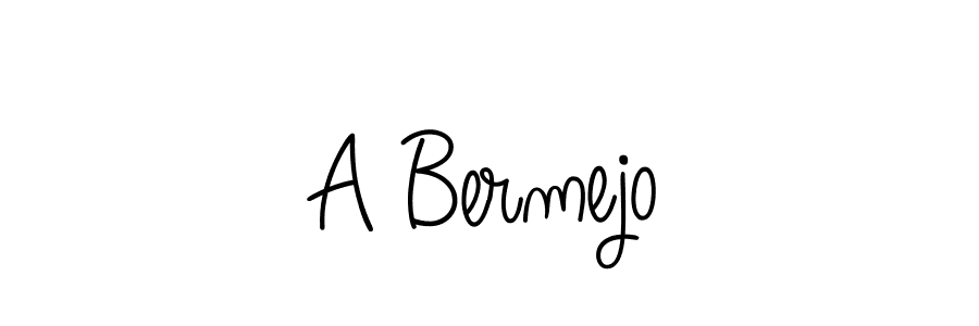 This is the best signature style for the A Bermejo name. Also you like these signature font (Angelique-Rose-font-FFP). Mix name signature. A Bermejo signature style 5 images and pictures png