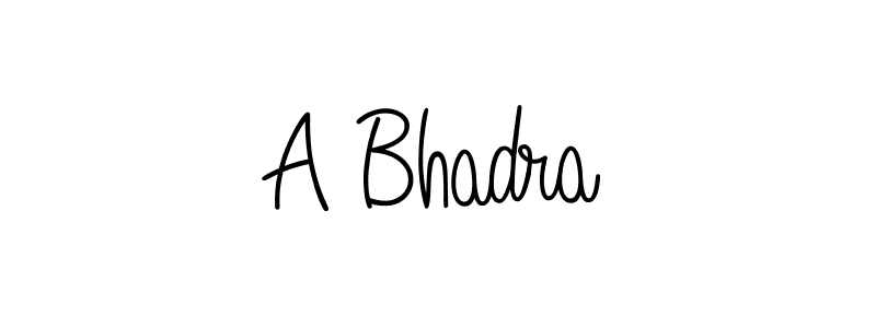 Similarly Angelique-Rose-font-FFP is the best handwritten signature design. Signature creator online .You can use it as an online autograph creator for name A Bhadra. A Bhadra signature style 5 images and pictures png