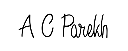 Create a beautiful signature design for name A C Parekh. With this signature (Angelique-Rose-font-FFP) fonts, you can make a handwritten signature for free. A C Parekh signature style 5 images and pictures png