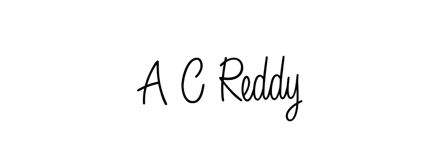 Also we have A C Reddy name is the best signature style. Create professional handwritten signature collection using Angelique-Rose-font-FFP autograph style. A C Reddy signature style 5 images and pictures png