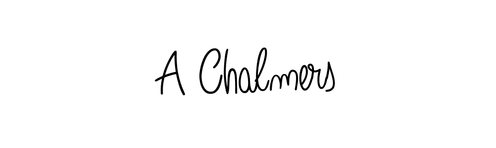 Design your own signature with our free online signature maker. With this signature software, you can create a handwritten (Angelique-Rose-font-FFP) signature for name A Chalmers. A Chalmers signature style 5 images and pictures png