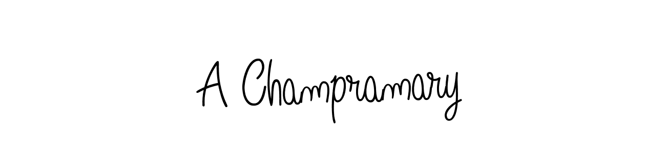 See photos of A Champramary official signature by Spectra . Check more albums & portfolios. Read reviews & check more about Angelique-Rose-font-FFP font. A Champramary signature style 5 images and pictures png