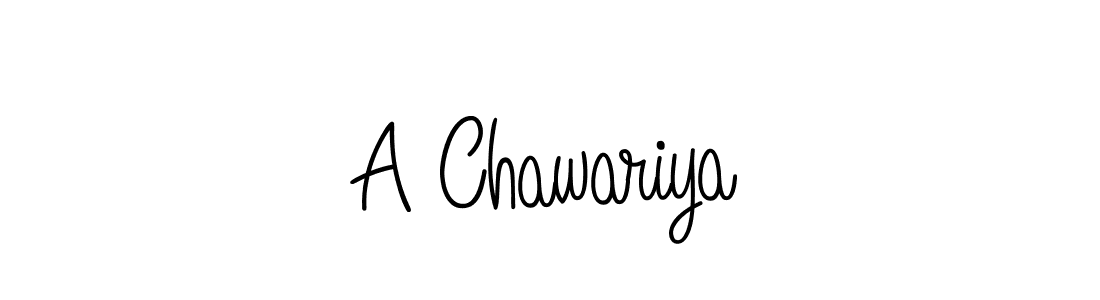 How to make A Chawariya signature? Angelique-Rose-font-FFP is a professional autograph style. Create handwritten signature for A Chawariya name. A Chawariya signature style 5 images and pictures png
