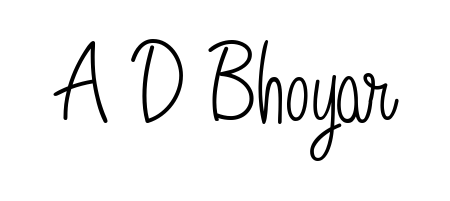 Give your name A D Bhoyar an exquisite flair with the Angelique-Rose-font-FFP script font. Ideal for contracts, resumes, and formal letterheads. A D Bhoyar signature style 5 images and pictures png