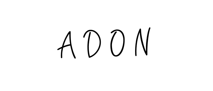 Best and Professional Signature Style for A D O N. Angelique-Rose-font-FFP Best Signature Style Collection. A D O N signature style 5 images and pictures png