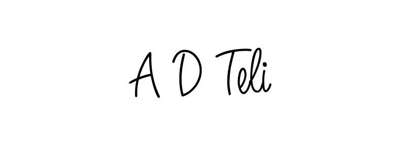 Best and Professional Signature Style for A D Teli. Angelique-Rose-font-FFP Best Signature Style Collection. A D Teli signature style 5 images and pictures png