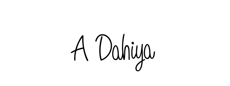 It looks lik you need a new signature style for name A Dahiya. Design unique handwritten (Angelique-Rose-font-FFP) signature with our free signature maker in just a few clicks. A Dahiya signature style 5 images and pictures png