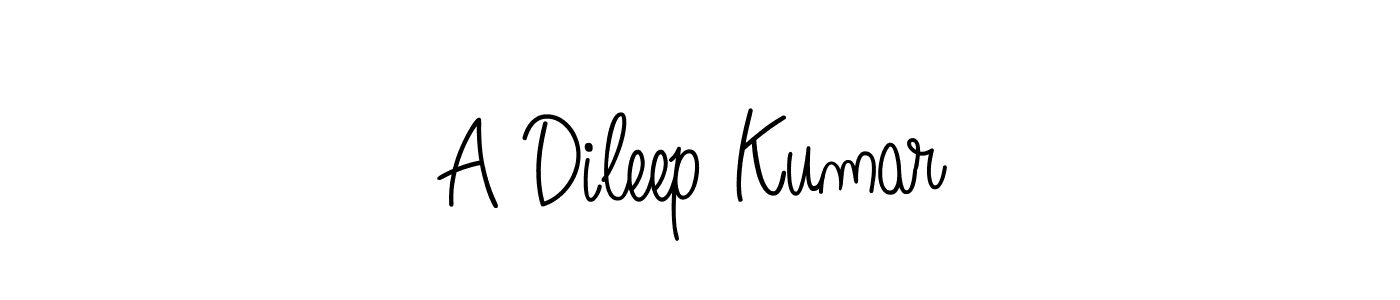 Once you've used our free online signature maker to create your best signature Angelique-Rose-font-FFP style, it's time to enjoy all of the benefits that A Dileep Kumar name signing documents. A Dileep Kumar signature style 5 images and pictures png