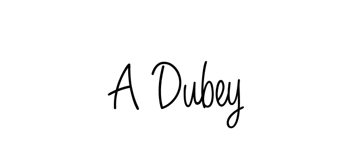 Here are the top 10 professional signature styles for the name A Dubey. These are the best autograph styles you can use for your name. A Dubey signature style 5 images and pictures png