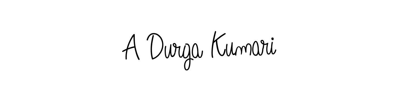 Once you've used our free online signature maker to create your best signature Angelique-Rose-font-FFP style, it's time to enjoy all of the benefits that A Durga Kumari name signing documents. A Durga Kumari signature style 5 images and pictures png