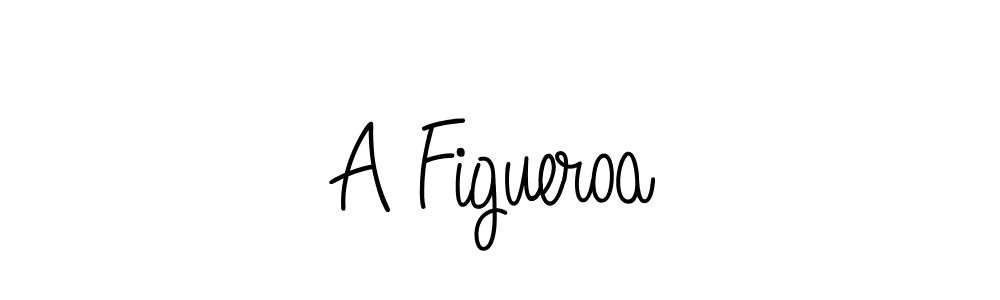 Make a beautiful signature design for name A Figueroa. With this signature (Angelique-Rose-font-FFP) style, you can create a handwritten signature for free. A Figueroa signature style 5 images and pictures png