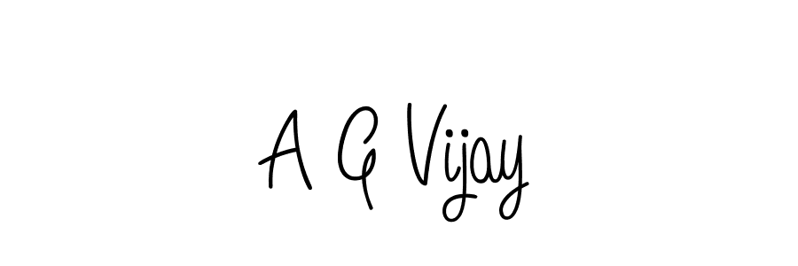 if you are searching for the best signature style for your name A G Vijay. so please give up your signature search. here we have designed multiple signature styles  using Angelique-Rose-font-FFP. A G Vijay signature style 5 images and pictures png