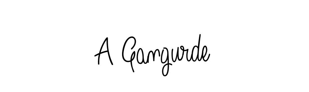 Angelique-Rose-font-FFP is a professional signature style that is perfect for those who want to add a touch of class to their signature. It is also a great choice for those who want to make their signature more unique. Get A Gangurde name to fancy signature for free. A Gangurde signature style 5 images and pictures png