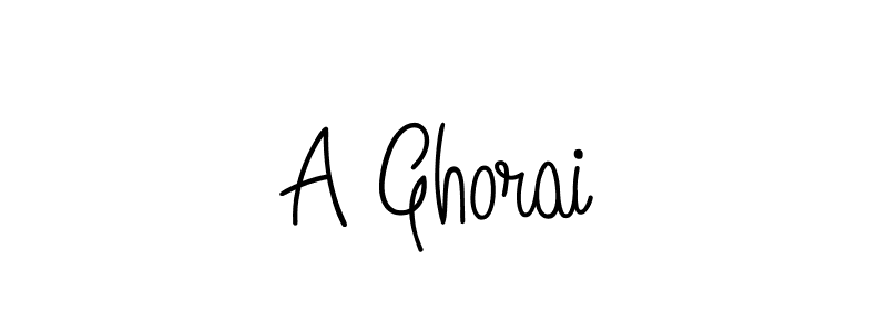 Also we have A Ghorai name is the best signature style. Create professional handwritten signature collection using Angelique-Rose-font-FFP autograph style. A Ghorai signature style 5 images and pictures png