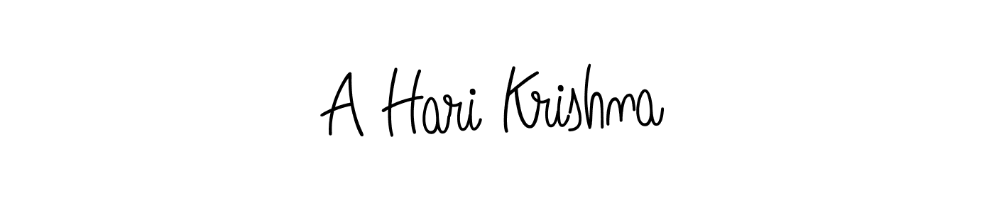 This is the best signature style for the A Hari Krishna name. Also you like these signature font (Angelique-Rose-font-FFP). Mix name signature. A Hari Krishna signature style 5 images and pictures png