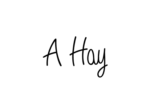 It looks lik you need a new signature style for name A Hay. Design unique handwritten (Angelique-Rose-font-FFP) signature with our free signature maker in just a few clicks. A Hay signature style 5 images and pictures png