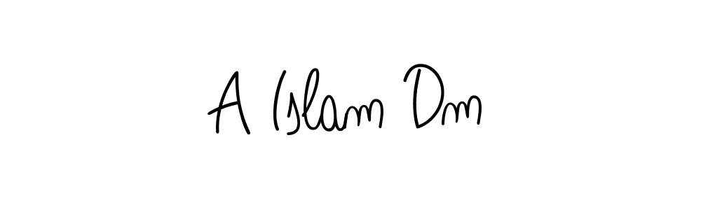 This is the best signature style for the A Islam Dm name. Also you like these signature font (Angelique-Rose-font-FFP). Mix name signature. A Islam Dm signature style 5 images and pictures png