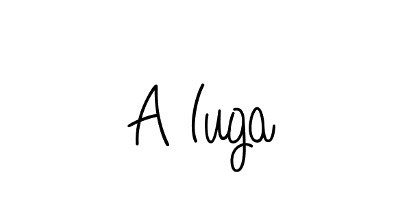 Best and Professional Signature Style for A Iuga. Angelique-Rose-font-FFP Best Signature Style Collection. A Iuga signature style 5 images and pictures png